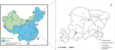 Soil characteristics and response thresholds of salt meadow on lake beaches of the Ordos platform